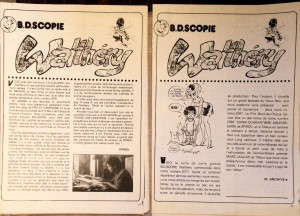 bédéscopie walthery supplément spirou 1978